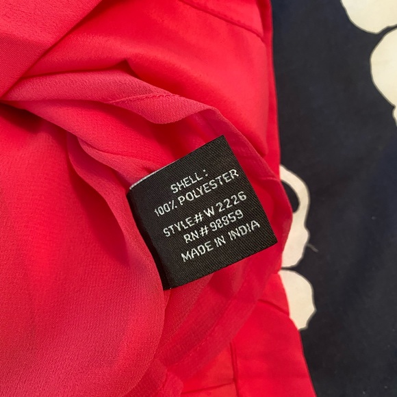 🎁NWT Walter Baker Romper M. Peach/Fuchsia …or Teal/Purple. - Picture 6 of 10